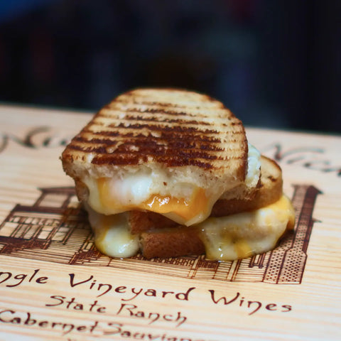 4 Cheese Grilled Cheese Sandwich