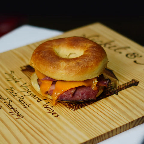 Pastrami, Egg, & Cheese Bagel