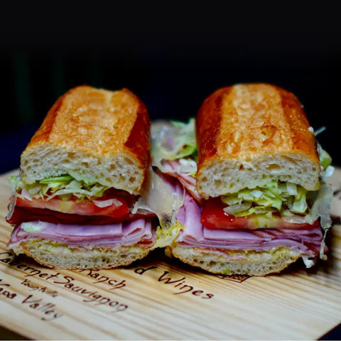 Smokey Ham & Swiss Sandwich