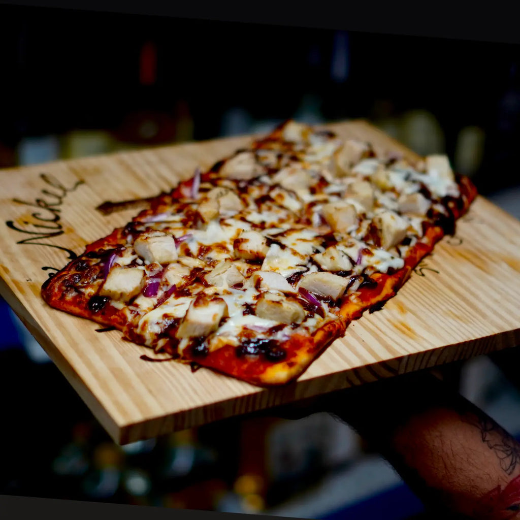 Barbecue Chicken Pizzette – Pink Dot
