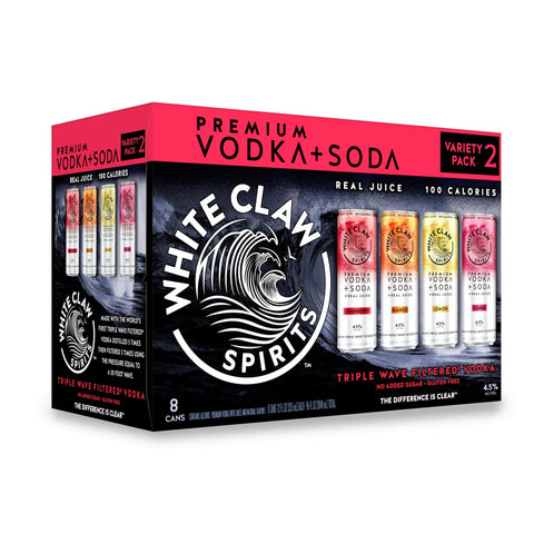  White Claw™ - 8 Pack *NEW TEQUILA SMASH* Promo - Buy 2 Get $5 Off !! - Pink Dot
