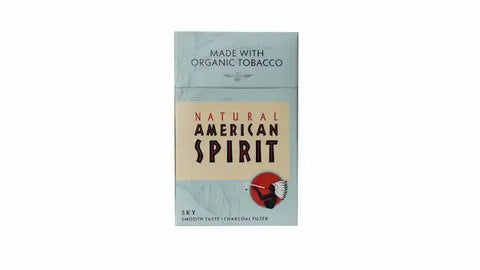 American Spirit Organic - Sky - Pink Dot
