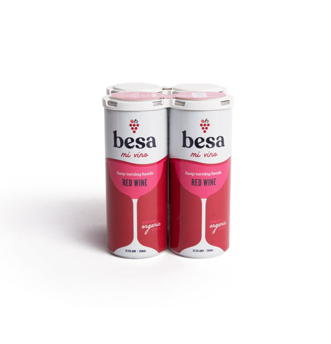 Besa mi vino - Red Wine - Pink Dot