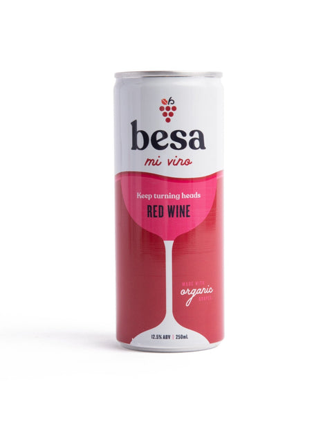  Besa mi vino - Red Wine - Pink Dot