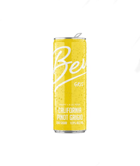 Bev Canned Wine - Pinot Gris (4 pack) - Pink Dot