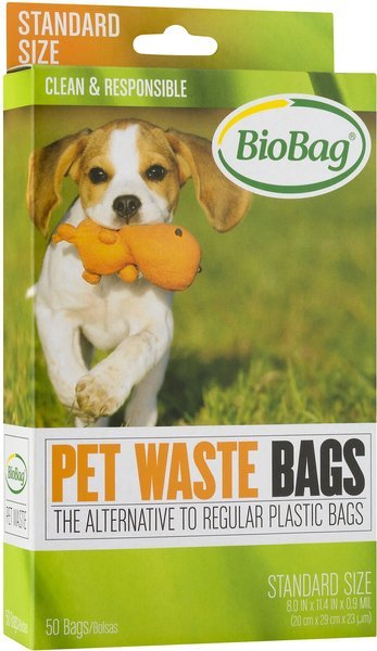 Bio Bag Pet Waste Bags 50ct - Pink Dot