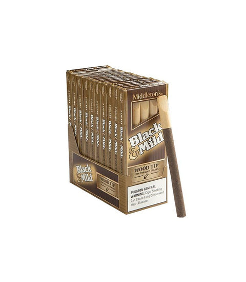 Black & Mild - Wood Tip - Pink Dot