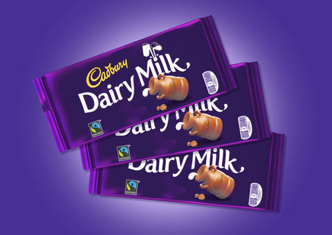  Cadbury Dairy Milk Chocolate Bars - Pink Dot