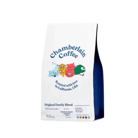 Chamberlain Coffee Family Blend Ground Pink Dot