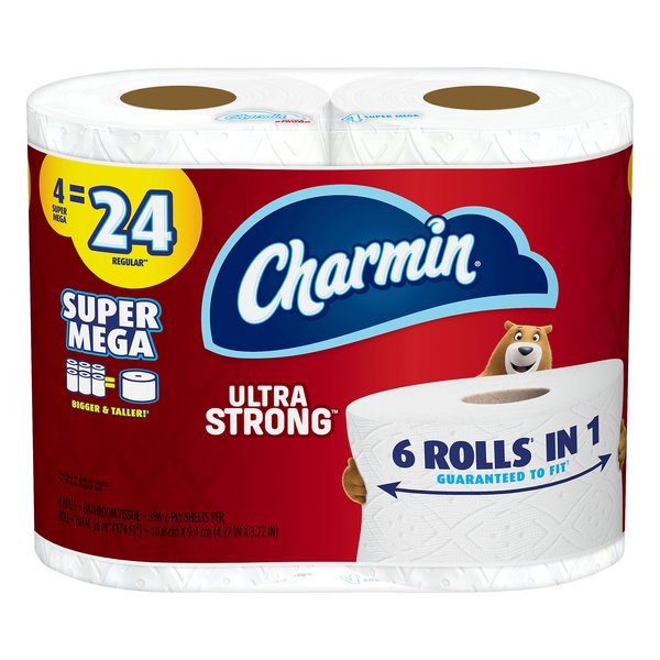 Charmin Toilet Paper - Pink Dot