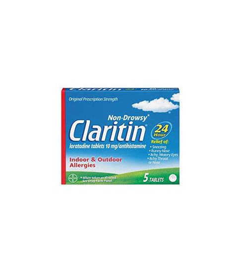 Claritin Allergy Medicine - Pink Dot