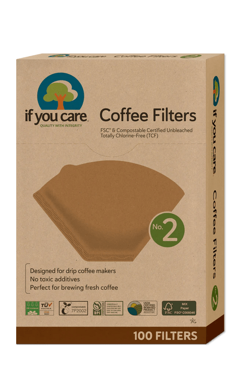 Coffee Filters No. 2 by IF YOU CARE - Pink Dot