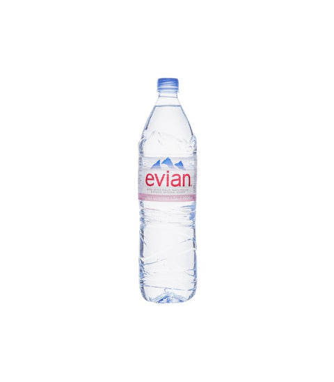 Evian Water - Pink Dot