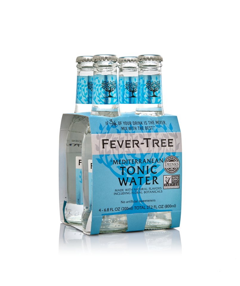 Portofino Gin 50 cl e Fever Tree Mediterranea (4x200ml)