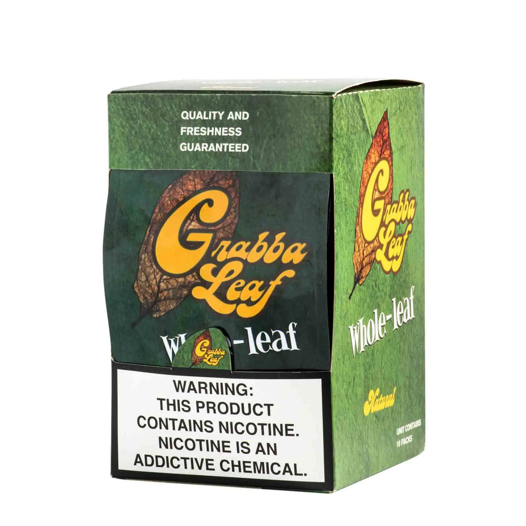 whole leaf chewing tobacco Grabba Leaf