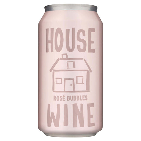 House Wine Rose Bubbles - 12oz can - Pink Dot