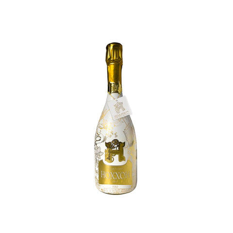 HOXXOH Gold - 75CL - Luminous Champagne Bottle - Pink Dot