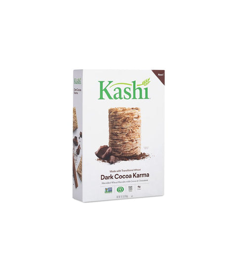 Kashi Whole Wheat Biscuits Cereal - Dark Cocoa Karma - Pink Dot
