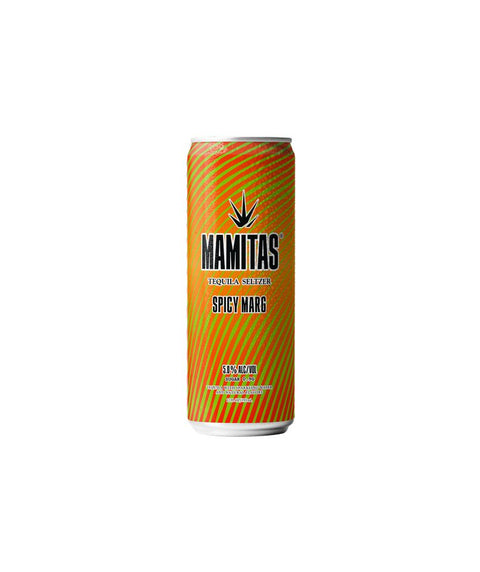 Mamitas Spicy Marg 12oz Single Can - Pink Dot