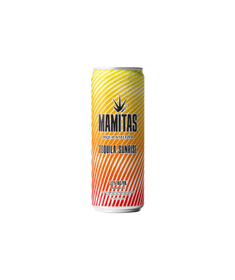  Mamitas Tequila Sunrise 12oz Single Can - Pink Dot