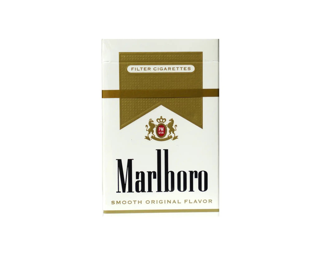 Marlboro Gold Pack Box Carton, Marlboro, Gold Pack Box Carton, Cigarettes,  Tobacco