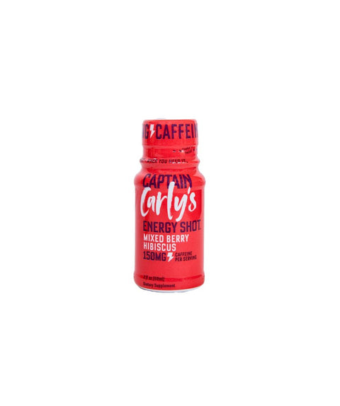 Mixed Berry Hibiscus Captain Carly's Energy Shot - Pink Dot