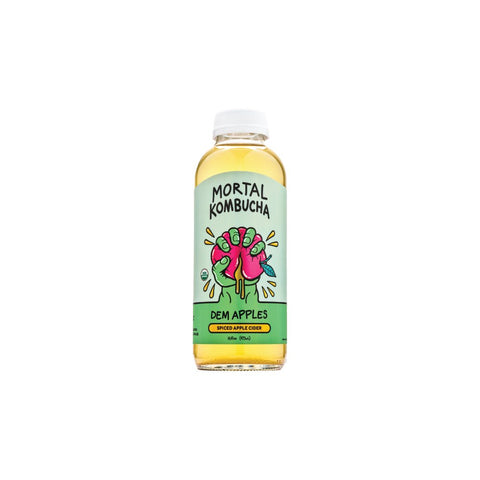 Mortal Kombucha Spiced Apple Cider - Pink Dot