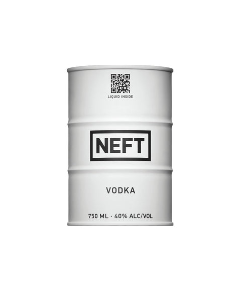 NEFT Vodka - White Barrel - Pink Dot