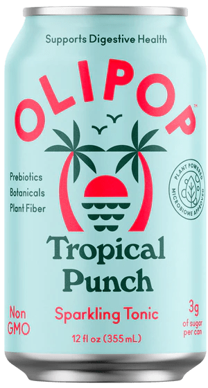 Olipop - Tropical Punch 12oz Can - Pink Dot