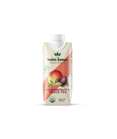Passionfuit Peach Saint James Tea - Pink Dot