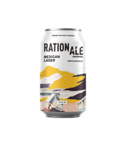 RationAle Mexican Lager (Non-alcoholic 6 pack) - Pink Dot