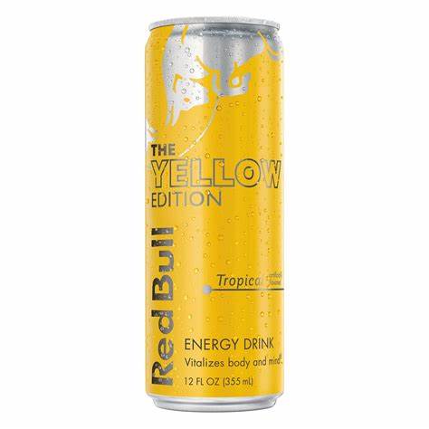 Red Bull Yellow Edition - Tropical - Pink Dot