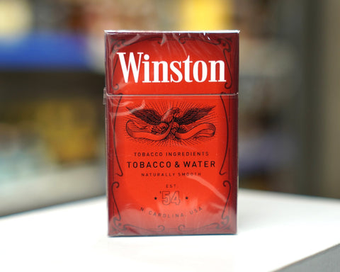 Winston Red Cigarettes - Pink Dot