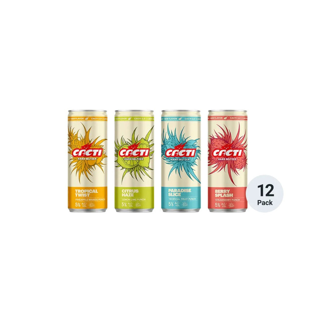 CACTI Hard Seltzer Variety - 12 Pack – Pink Dot