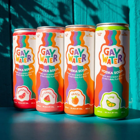  Gay Water Vodka Soda - Pink Dot