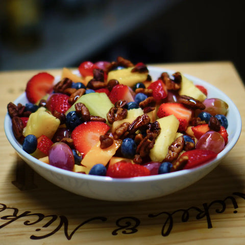 Crunchy Maple Pecan Fruit Salad