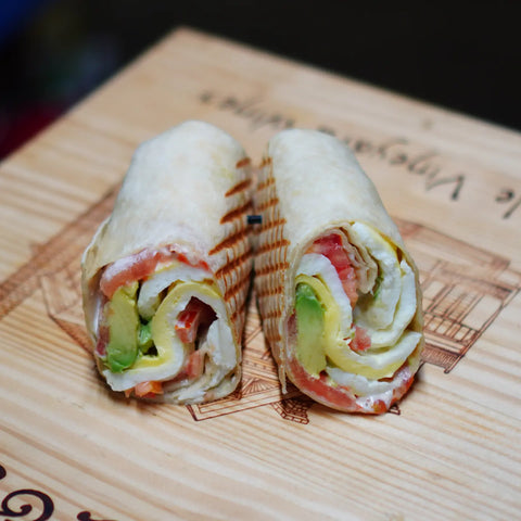  Egg, Tomato & Avocado Wrap