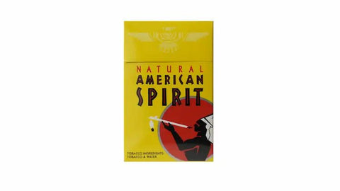 American Spirit Light - Yellow - Pink Dot