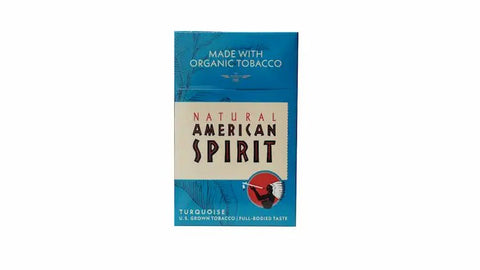 American Spirit Organic - Turqouise - Pink Dot
