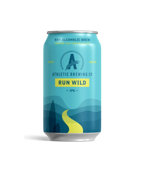 Athletic Brewing - Run Wild IPA (Non Alcoholic 6-pack) - Pink Dot