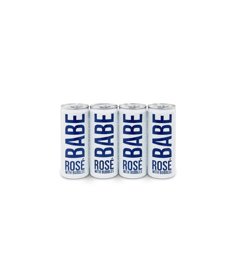 Babe Rose With Bubbles - 250ml each - Pink Dot