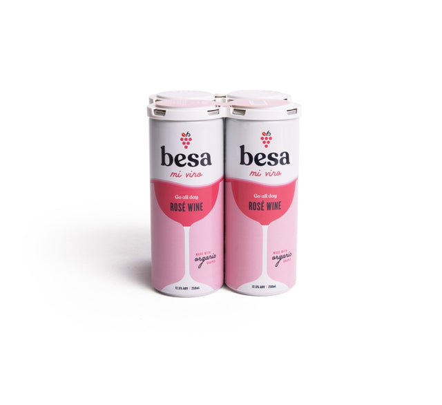Besa mi vino - Rosé Wine - 250ml - Pink Dot