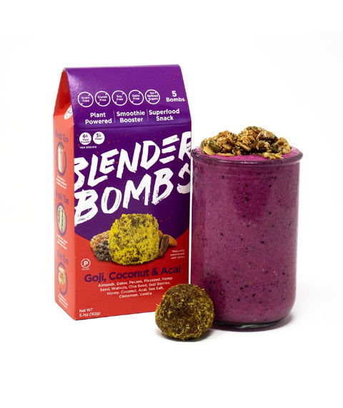  Blender Bombs: Goji, Coconut and Acai 5pk - Pink Dot