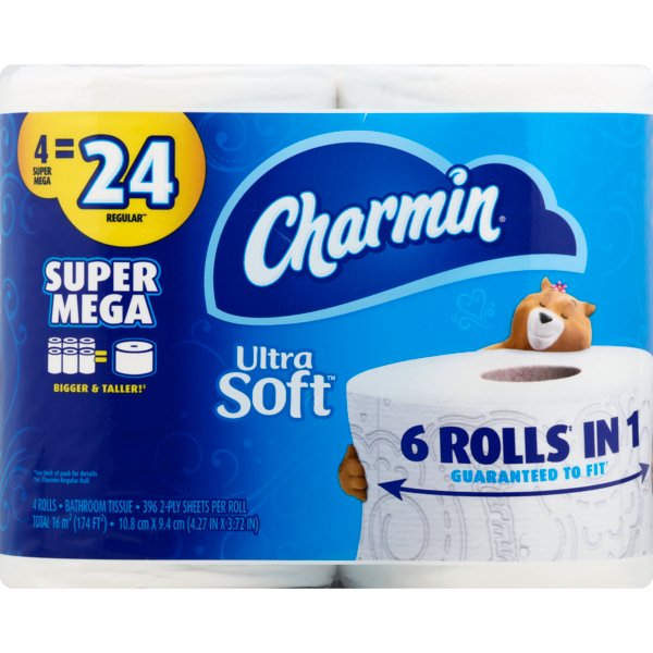 Charmin Toilet Paper - Pink Dot