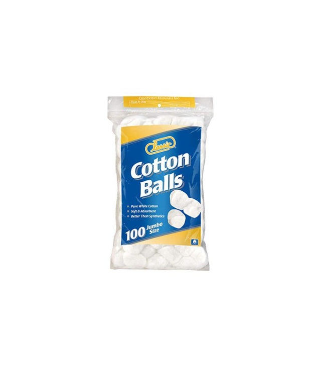 Cotton Balls - Pink Dot