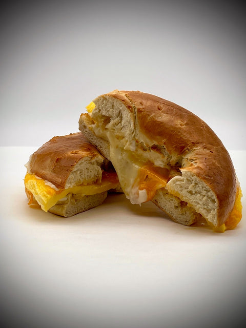 Egg & Cheese Bagel - Pink Dot