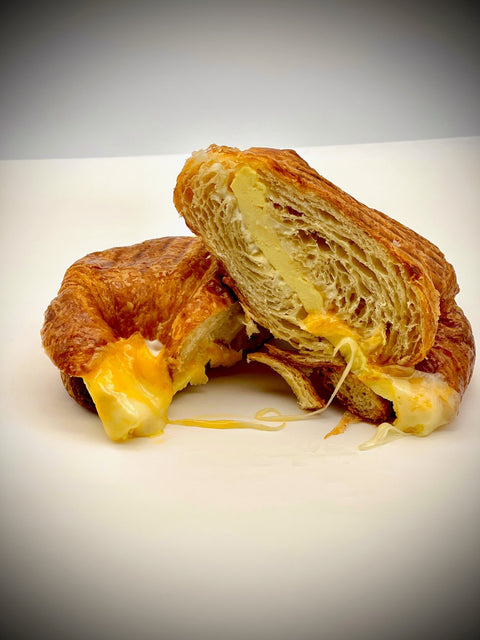 Egg & Cheese Croissant - Pink Dot