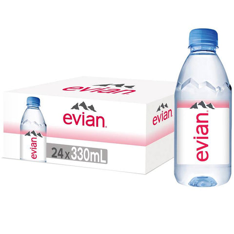  Evian Water - Pink Dot