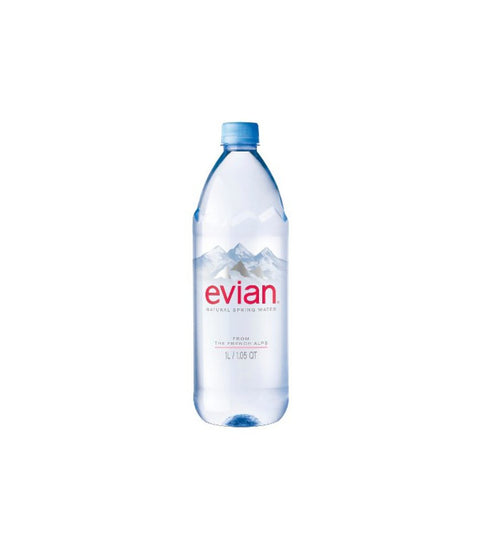  Evian Water - Pink Dot