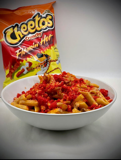 EXCLUSIVE | Flamin' Hot Chipotle Mac N' Fries - Pink Dot